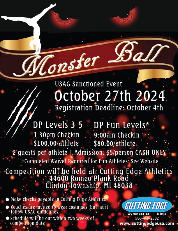 DP Monster Ball Flyer 2024